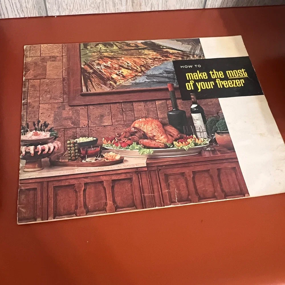 Vintage How To Make The Most Of Your Freezer Cookbook Booklet Mid Century